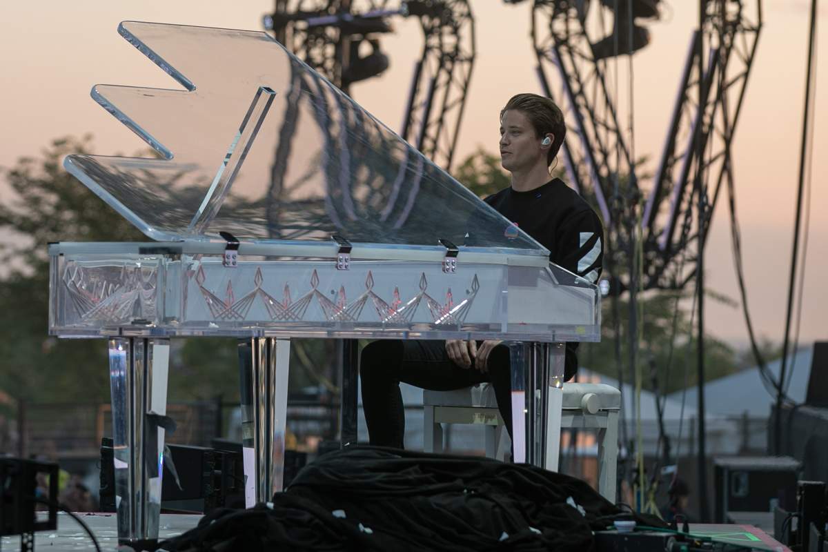 Kygo performs at the 2019 VELD Music Festival held at Downsview Park on August 4, 2019 in Toronto.