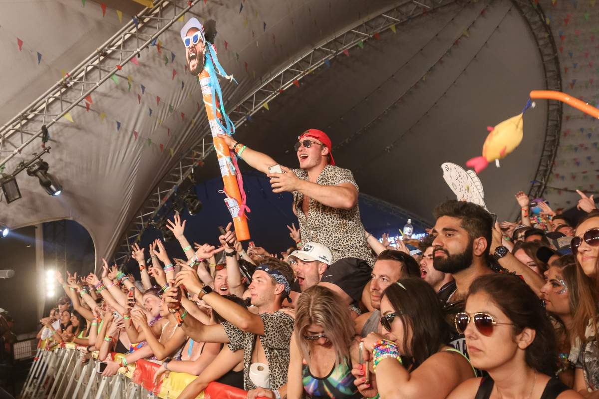A general view of the atmosphere at the 2019 VELD Music Festival held at Downsview Park on Aug. 4, 2019, in Toronto.