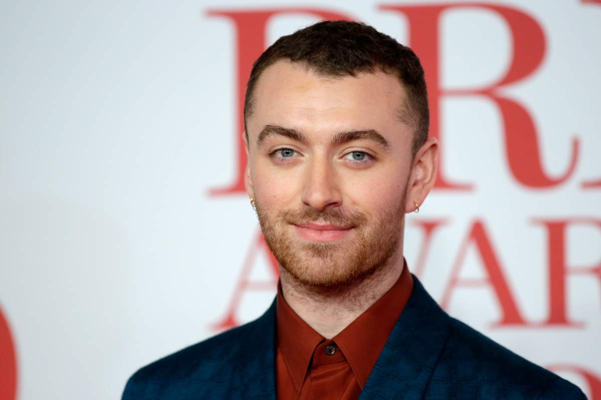 Sam Smith attends the Brit Awards 2018 held at the O2 Arena on Feb. 21, 2018 in London, England.