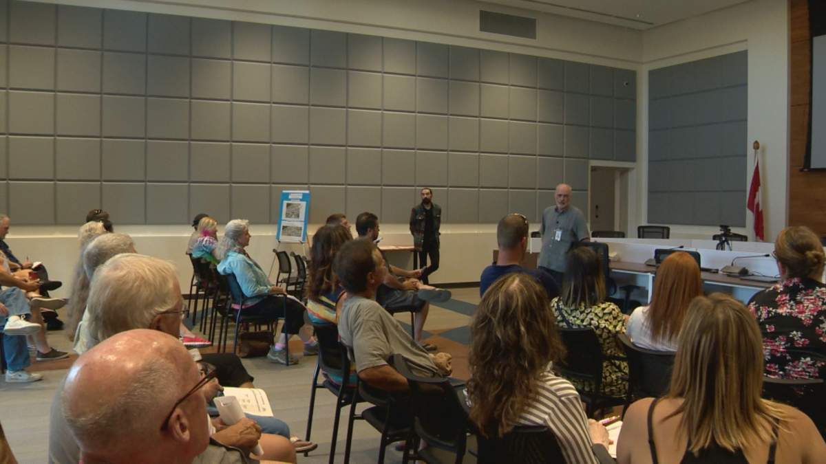 A meeting at Fort Macleod's Town Hall Thursday night, as members of the production team from the newest Ghostbusters film addressed residents.