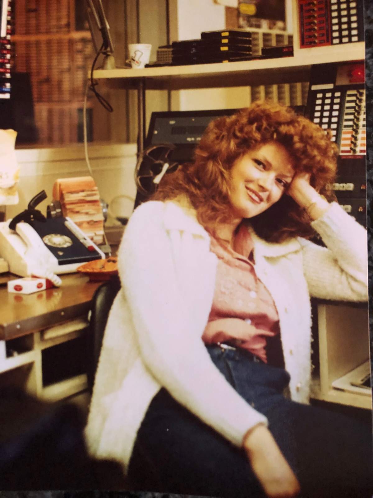 Doriana Temolo in the CKNW newsroom.