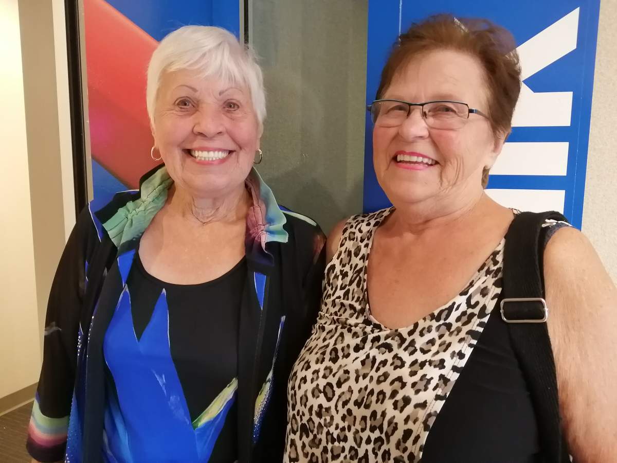 Carley Lahaise, left, and Norma Philips, right, spoke about their experience on The Craig Needles Show on Aug. 23, 2019.
