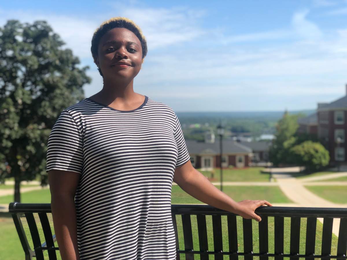 Raven-Lee Mills the UNB Fredericton International Student Society President worries about the mental health of her fellow students going through this financial burden.