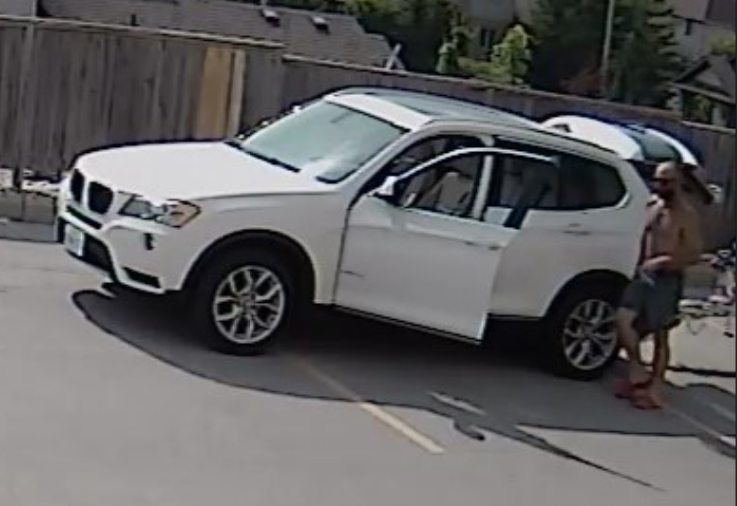 Police say they're looking for a male suspect wanted in a pair of indecent exposure incidents in Brant and Norfolk counties.