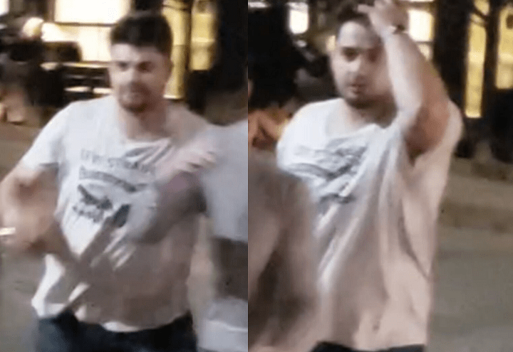 Toronto police are looking for a suspect who allegedly punched a man in the jaw in the downtown area after a fight.