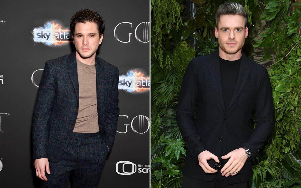 (L-R): Kit Harrington and Richard Madden.