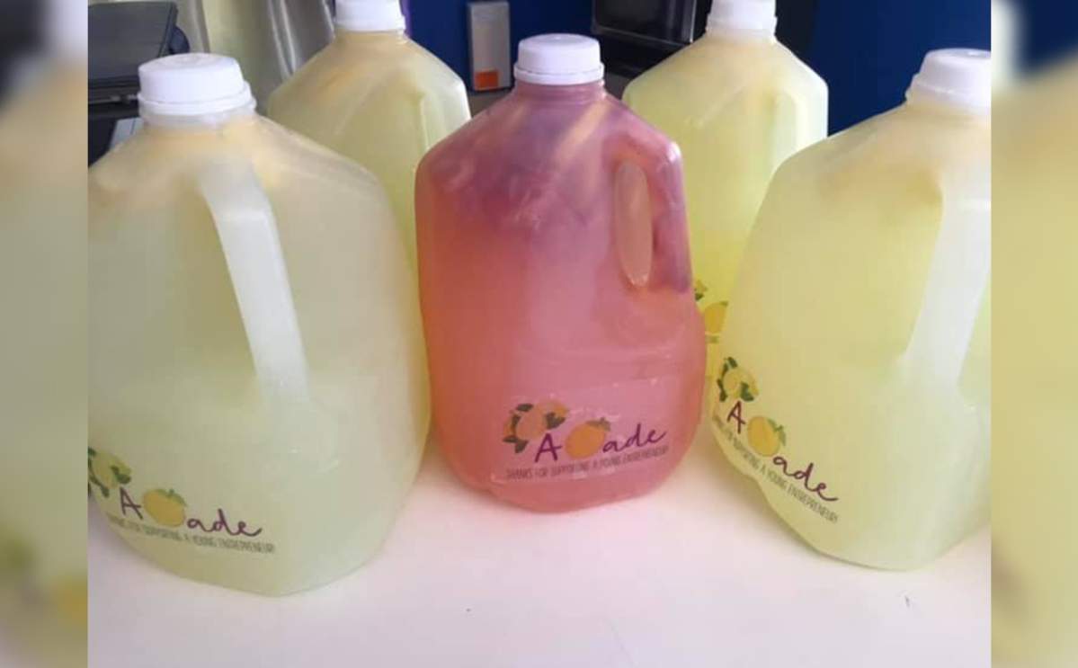 Ava’s Lemonade became so popular, she started selling lemonade by the jug.