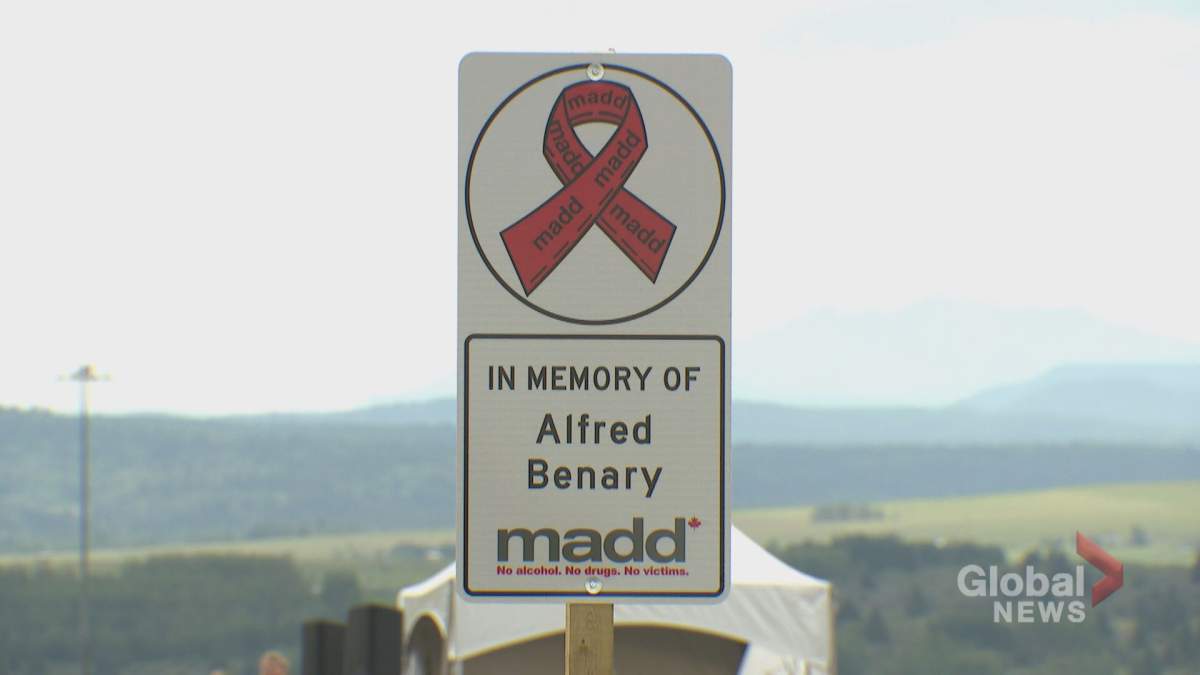 MADD Canada’s first-ever Alberta roadside memorial pays tribute to Calgary man - image