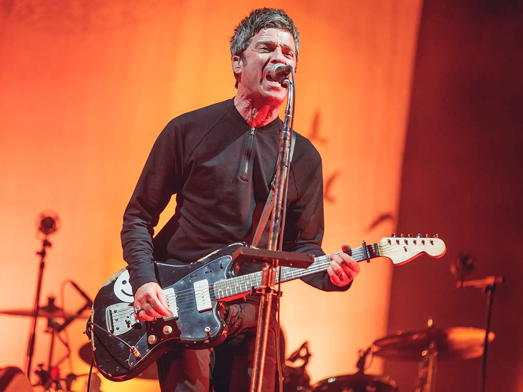 Noel Gallagher of Noel Gallagher’s High Flying Birds performs onstage at Madcool Festival on July 11, 2019 in Madrid, Spain.