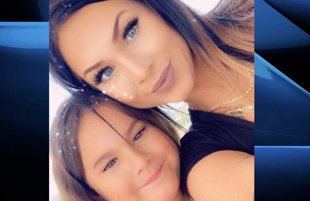 Porsche Clark, 27, and her daughter Skyla, 9, remain in hospital after their taxi cab was caught in OPP vehicle chase.