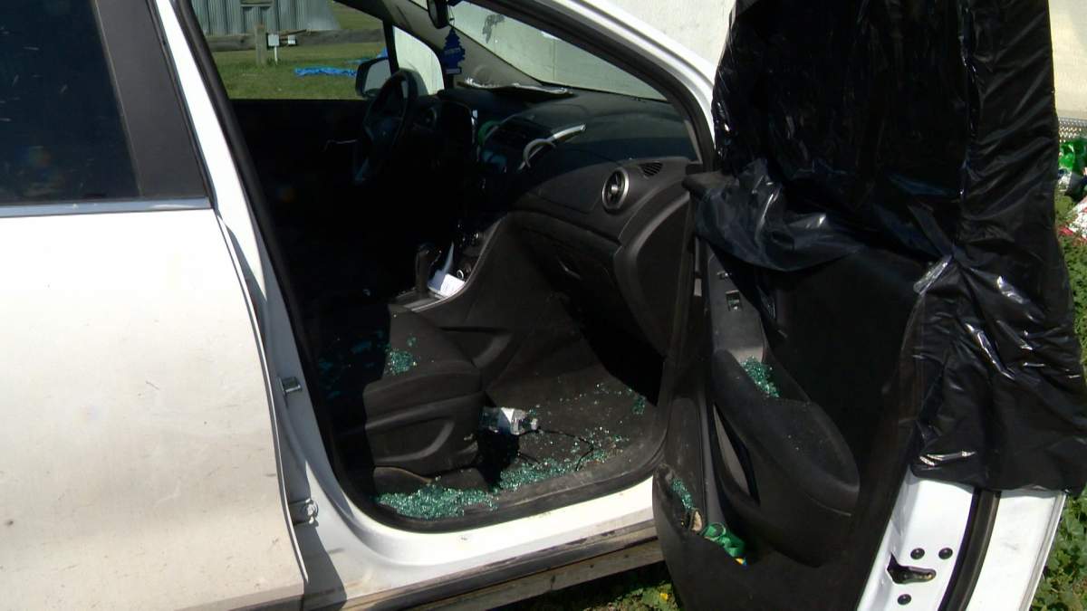 The Saskatoon SPCA said a number of items, including documents and a microchip scanned, were stolen from its emergency on-call vehicle.