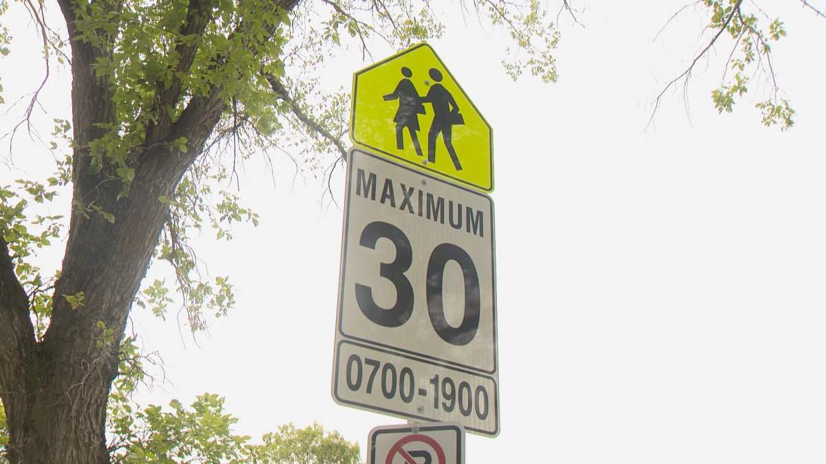 Okanagan Mounties are reminding area residents that school zone speed limits are 30 km/h.