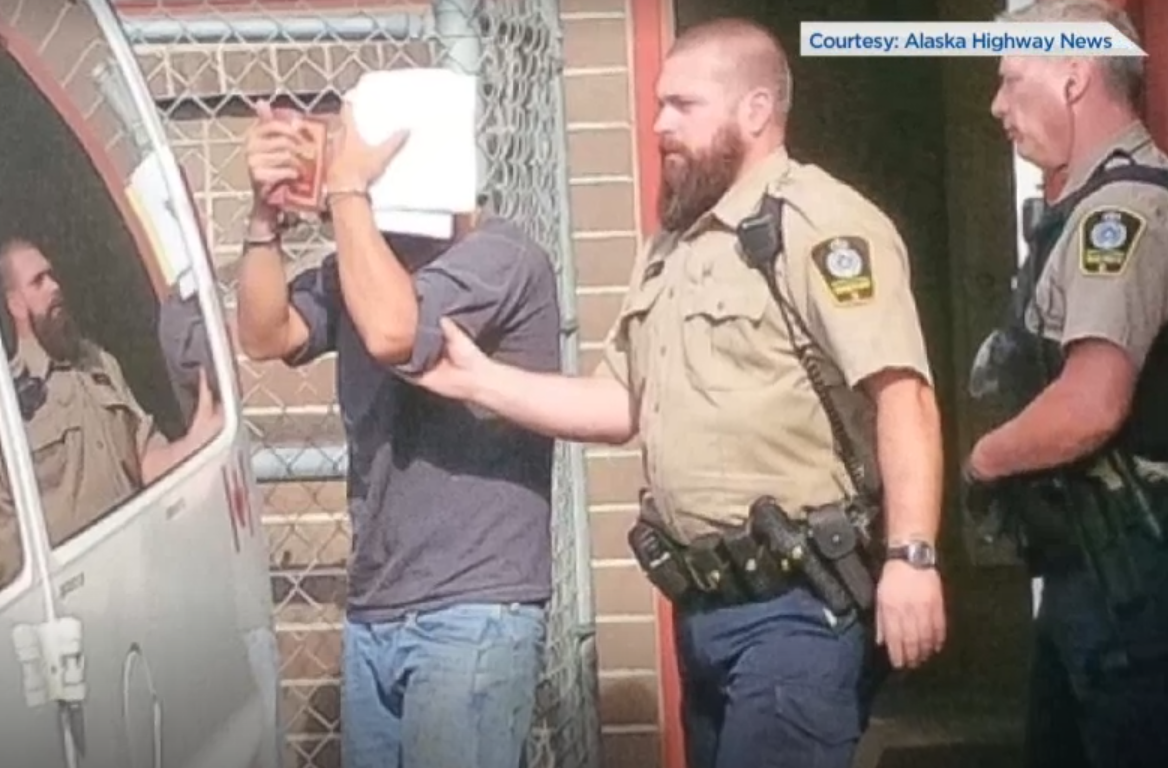 The arrest of Othman Ayad Hamdan in 2015.
