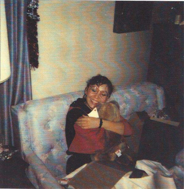 Sonya Cywink, pictured in 1989, when she was 26 years old.