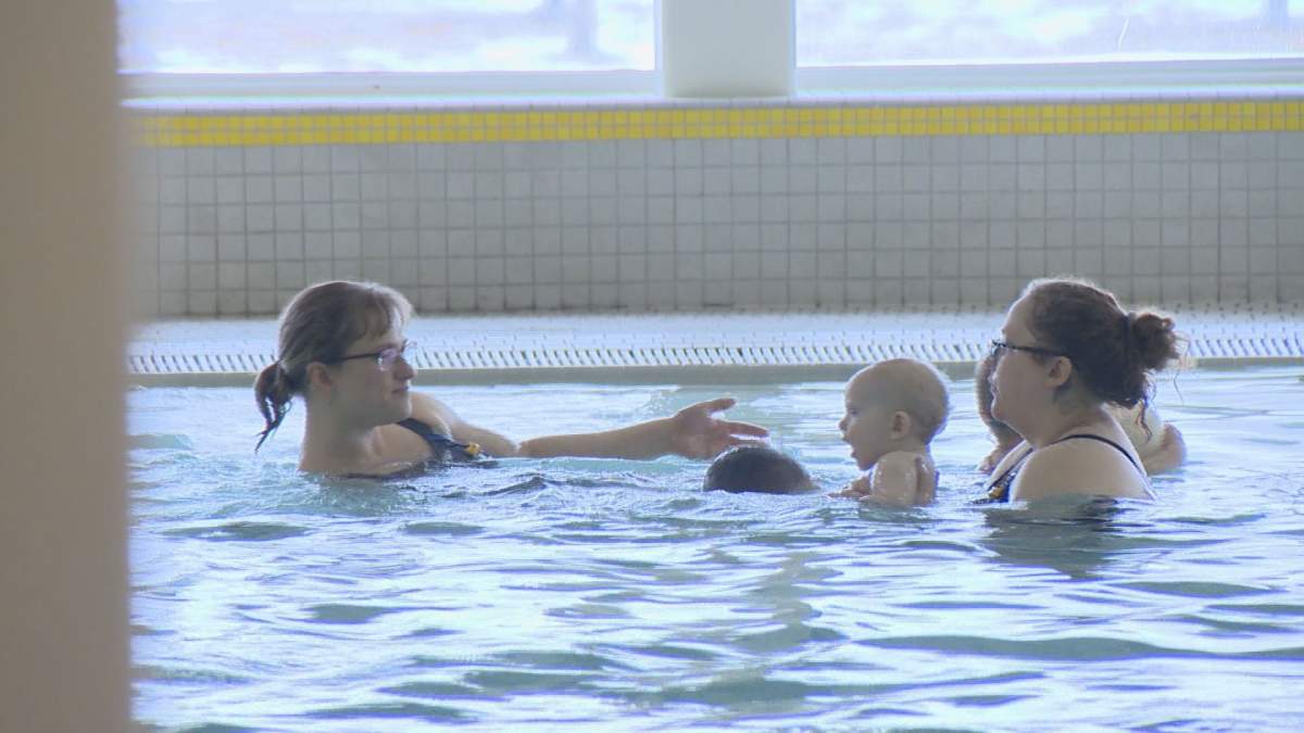 The City of London says swimming instructors will teach at a distance, and class ratios and the number of lessons taking place at the same time will be reduced to allow for physical distancing.