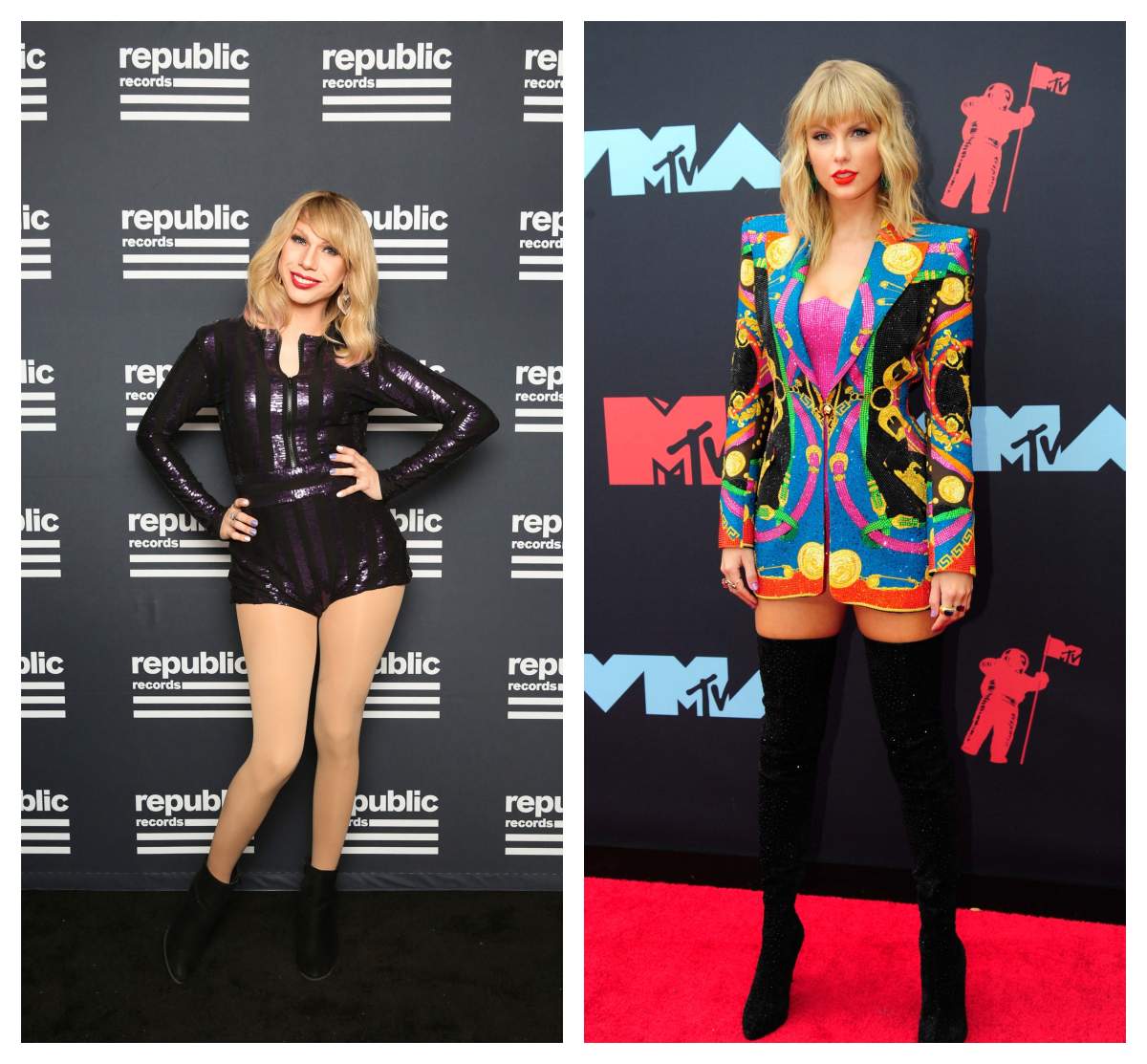 (L-R): Jade Jolie and Taylor Swift. (Getty Images)
