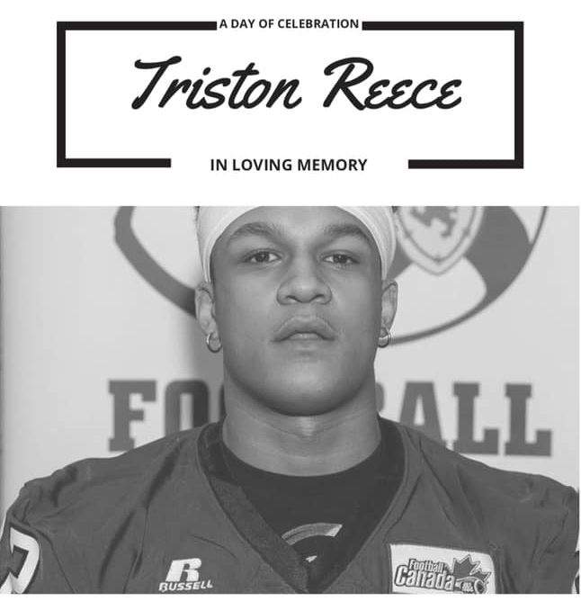 Trayvone Clayton organized a Celebration of Life for Triston Reece. Reece was one of his childhood friends.