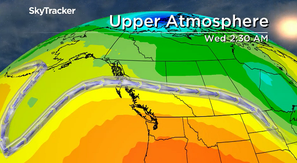 Upper ridge of high pressure keeps skies sunny and temperatures warm for the final week of August.