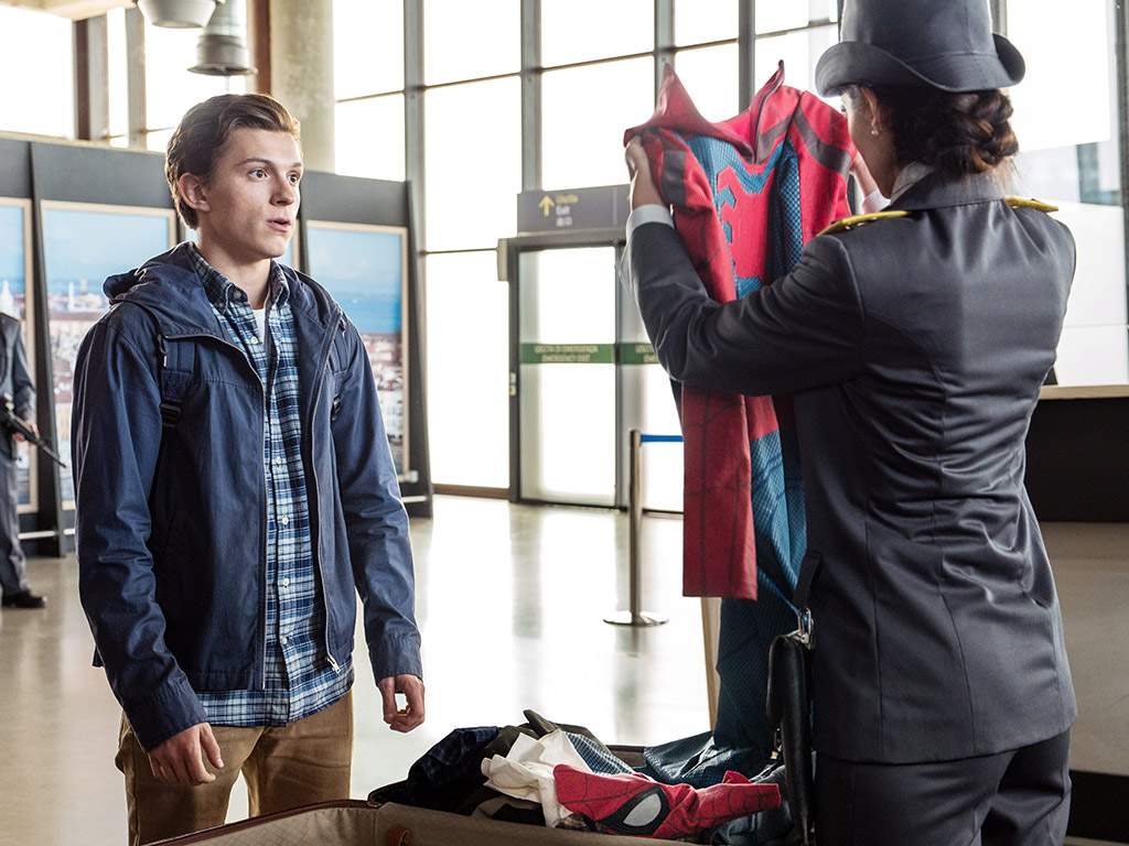 ‘Spider-Man: Far From Home’, from left: Tom Holland and Giada Benedetti, 2019.