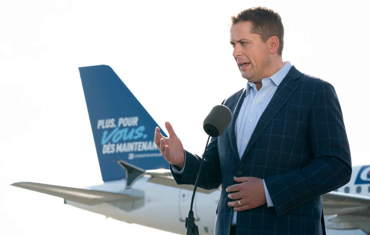 Conservative leader Andrew Scheer says there is only one taxpayer.