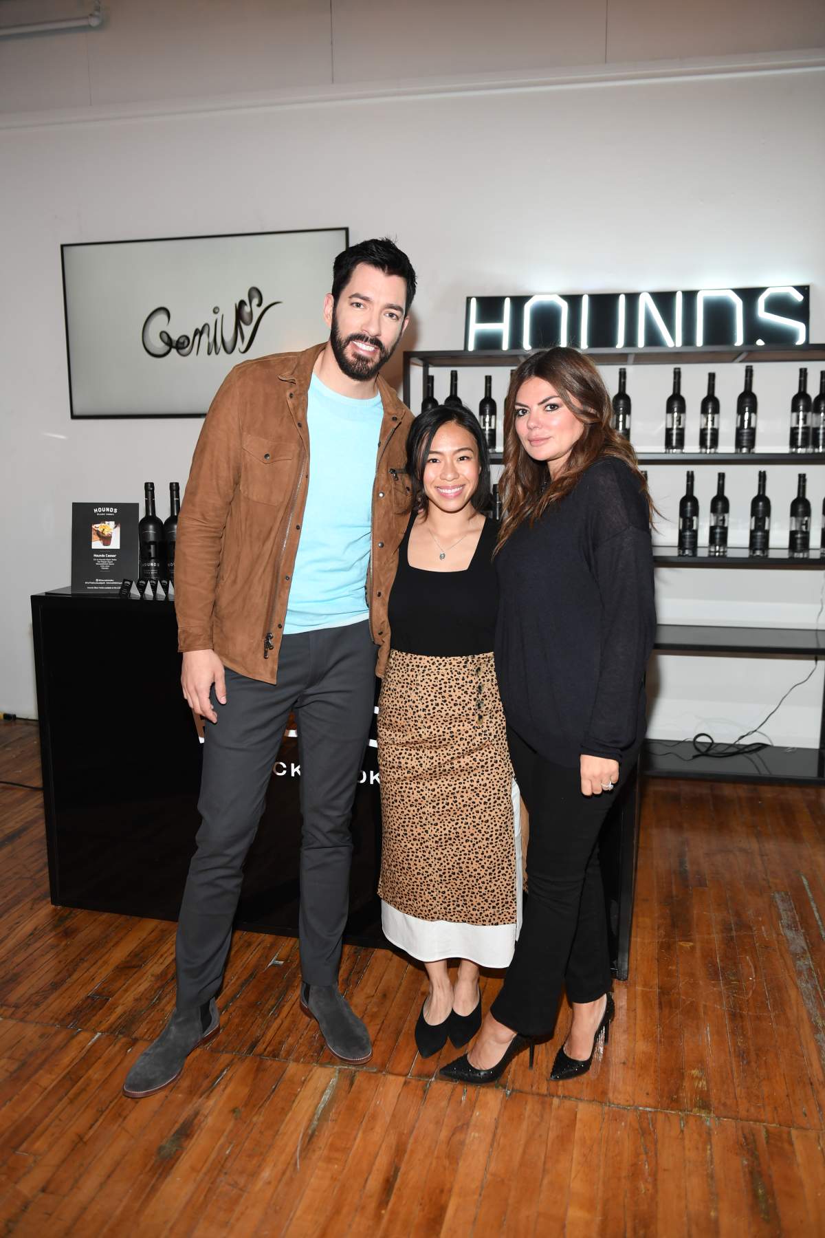 Drew Scott, Linda Phan and Natasha Koifman at the IT House. Photo credit: Sonia Recchia / NKPR