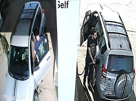 Kam Mcleod and Bryer Schmegelsky appear to have put electrical tape on the van’s hood and rear wheel to change its appearance.