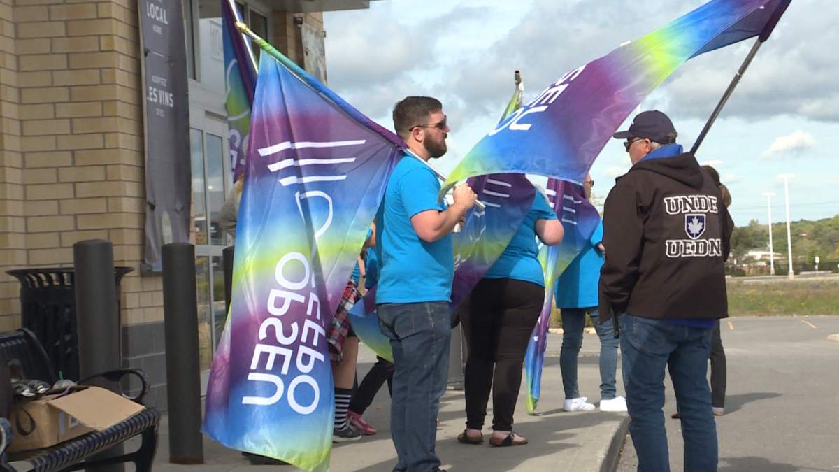 Members from OPSEU local 497 believe the Ford government is trying to privatize liquor sales one store at a time.