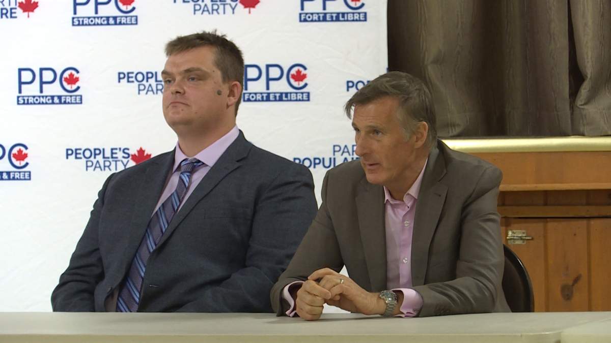 During the rally, Maxime Bernier told Global News, “We must not fear the fact that the climate is changing, but there’s no emergency crisis.”.