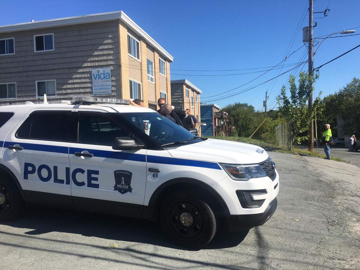 Emergency officials responded to reports of a house fire on McIntosh Street in Halifax on Sept. 9, 2019.