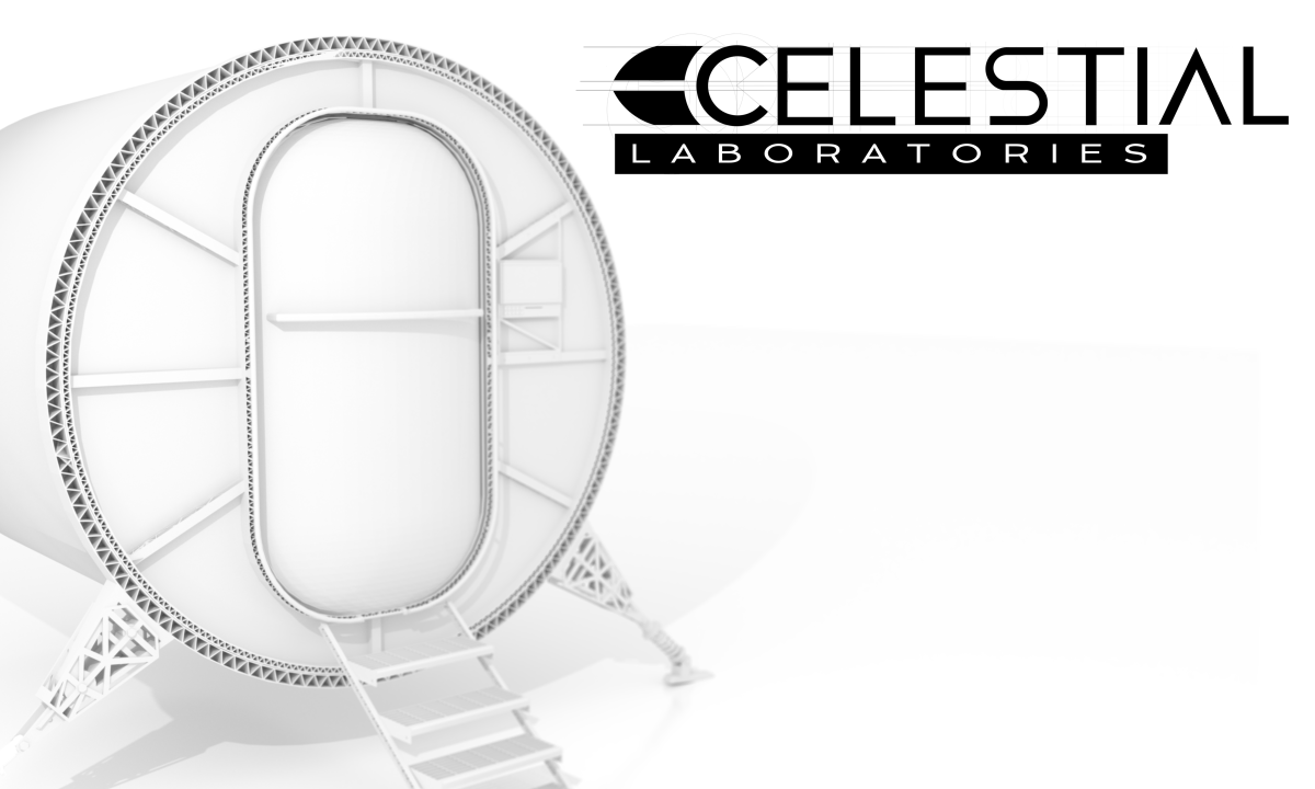 A rendering of the Celestial Labs Airlock.
