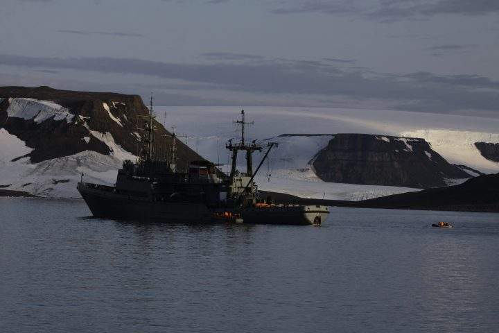 The Altai, a rescue tugboat in Russia’s Northern Fleet, is shown in this file photo.
