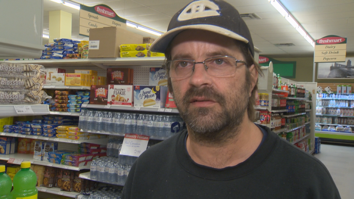 Andre Arsenault, a local contractor, says the grocery store serves residents from Alma to Riverview, N.B.