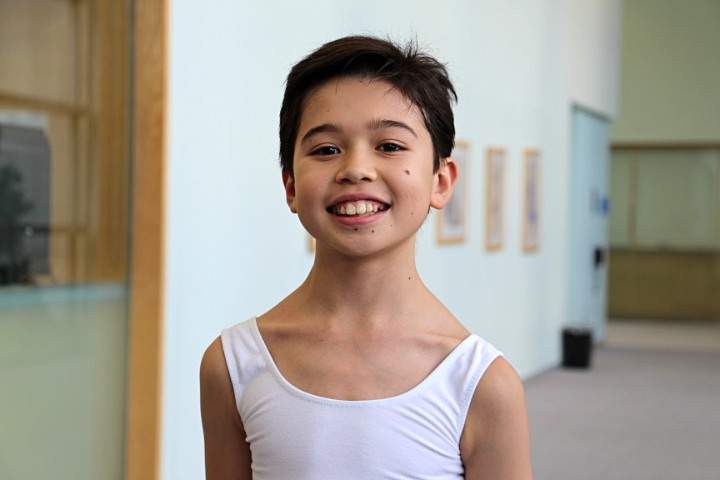 Antoine Fong-Lesage is a Grade 7 student at Canada’s National Ballet School.