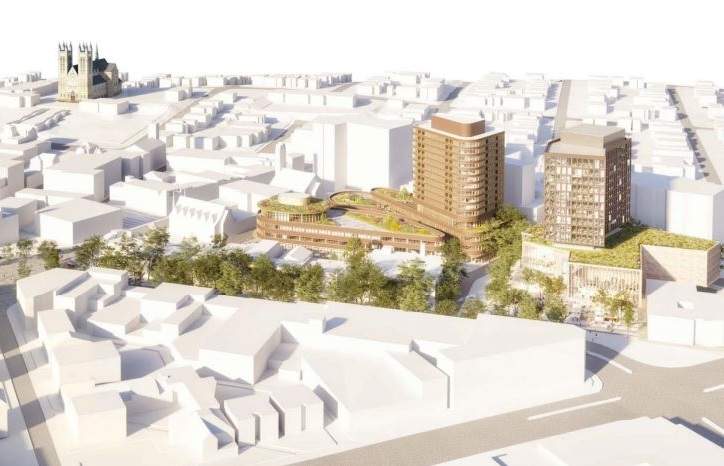 Guelph Mayor Cam Guthrie says the Baker District library project will not receive any funding from upper levels of government.
