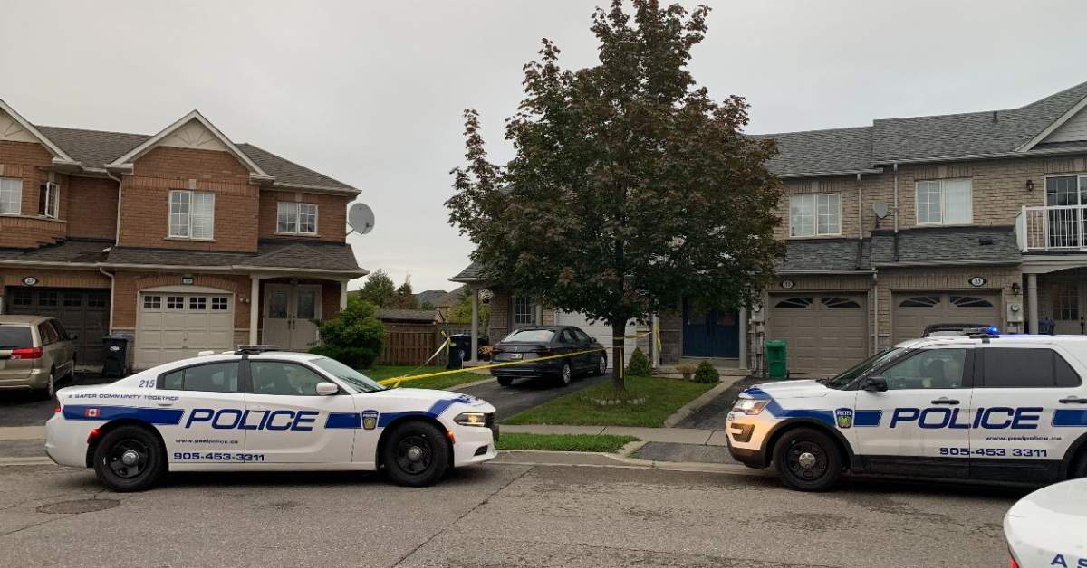 Police say emergency crews were called to the home before 4:30 p.m. on Monday.