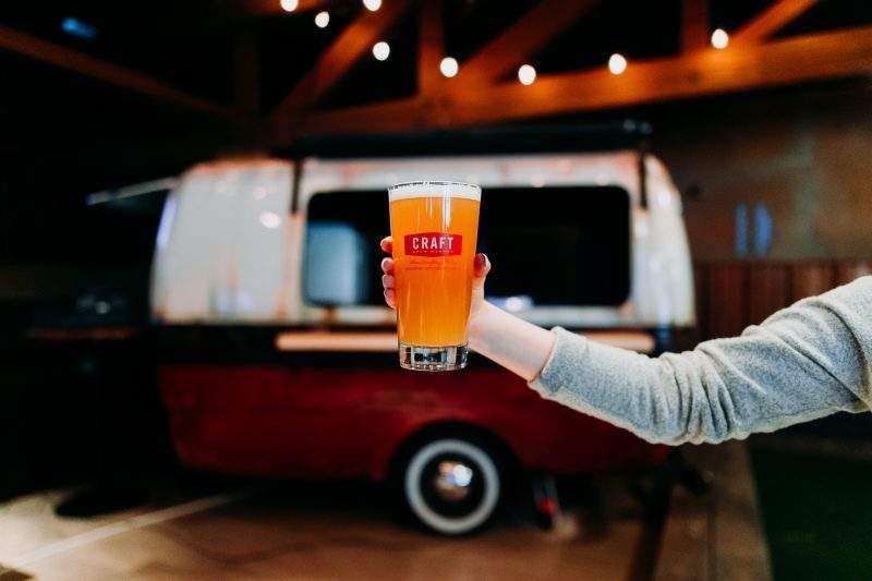 There’s a cocktail camper within the newly rennovated restaurant.