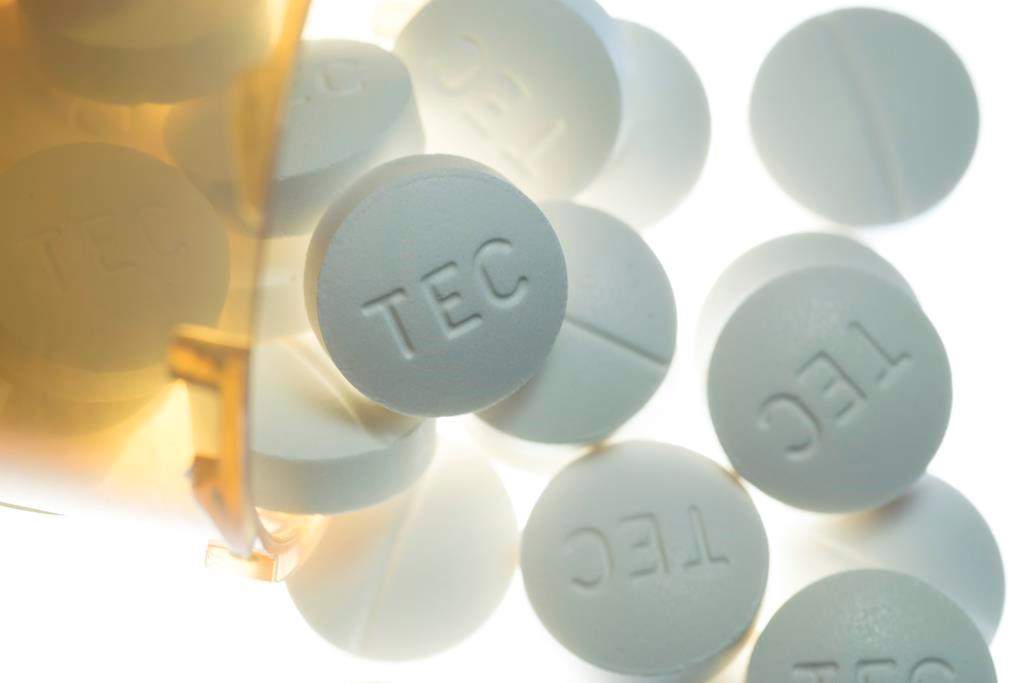 Prescription pills containing oxycodone and acetaminophen are shown in Toronto, Dec. 23, 2017. Newly released documents show Health Canada is looking to use an emerging financing model to use private sector dollars to fight opioid addiction because "conventional efforts are not enough" to address the national health crisis. THE CANADIAN PRESS/Graeme Roy.