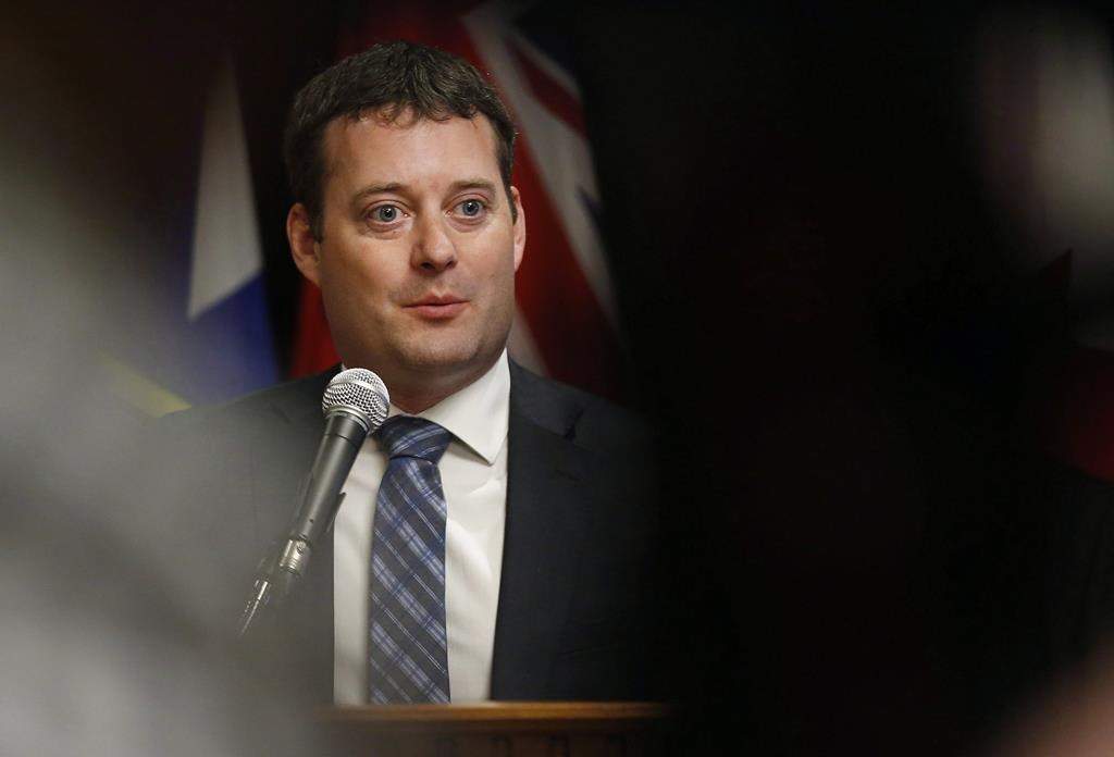 Antigonish MLA Randy Delorey believes his diverse cabinet experience, including portfolios in health, finance and environment, make him the most experienced candidate in the race to replace Stephen McNeil as premier of the province. He’s seen here in a 2018 file photo. THE CANADIAN PRESS/John Woods