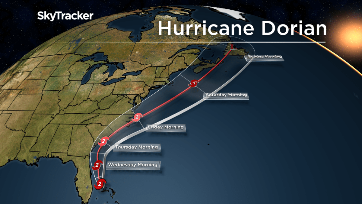 After spending over 36 hours battering Grand Bahama, hurricane Dorian is finally starting to slowly move north of the island.