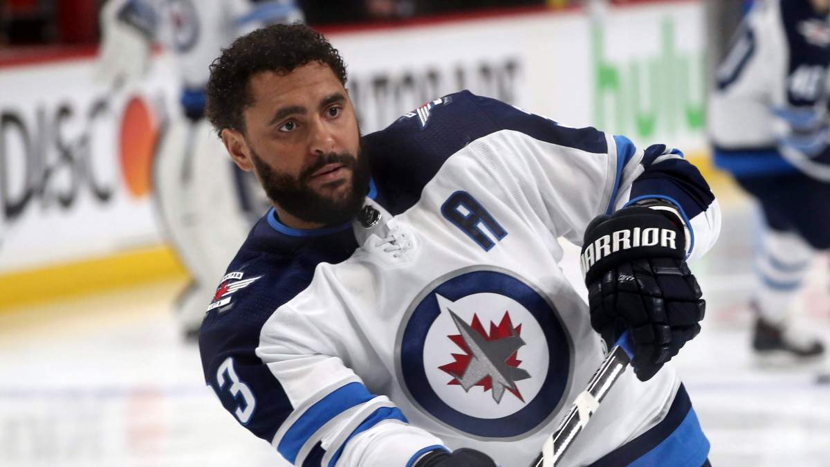 Byfuglien injured his ankle in a game on Dec. 29, 2018, and was out of the lineup for the next five weeks.