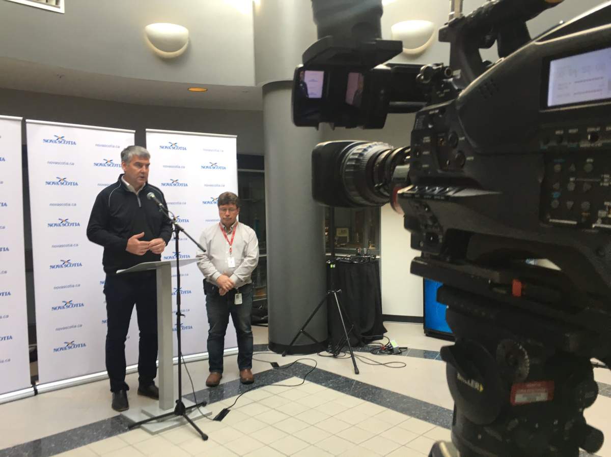 Nova Scotia Premier Stephen McNeil announces that all schools in the province will be closed on Sept. 9, 2019. 