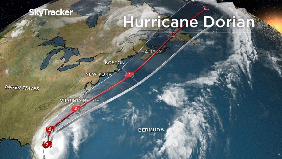 Parts of Atlantic Canada should prepare for a potential hurricane hit from Dorian this weekend.