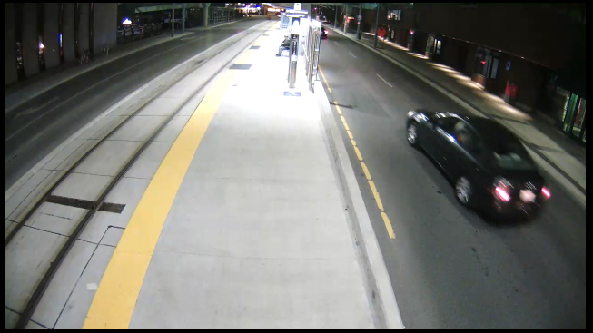 Waterloo Regional Police say a car that was seen in downtown Kitchener on Aug. 29 may be connected to a reported sexual assault. 