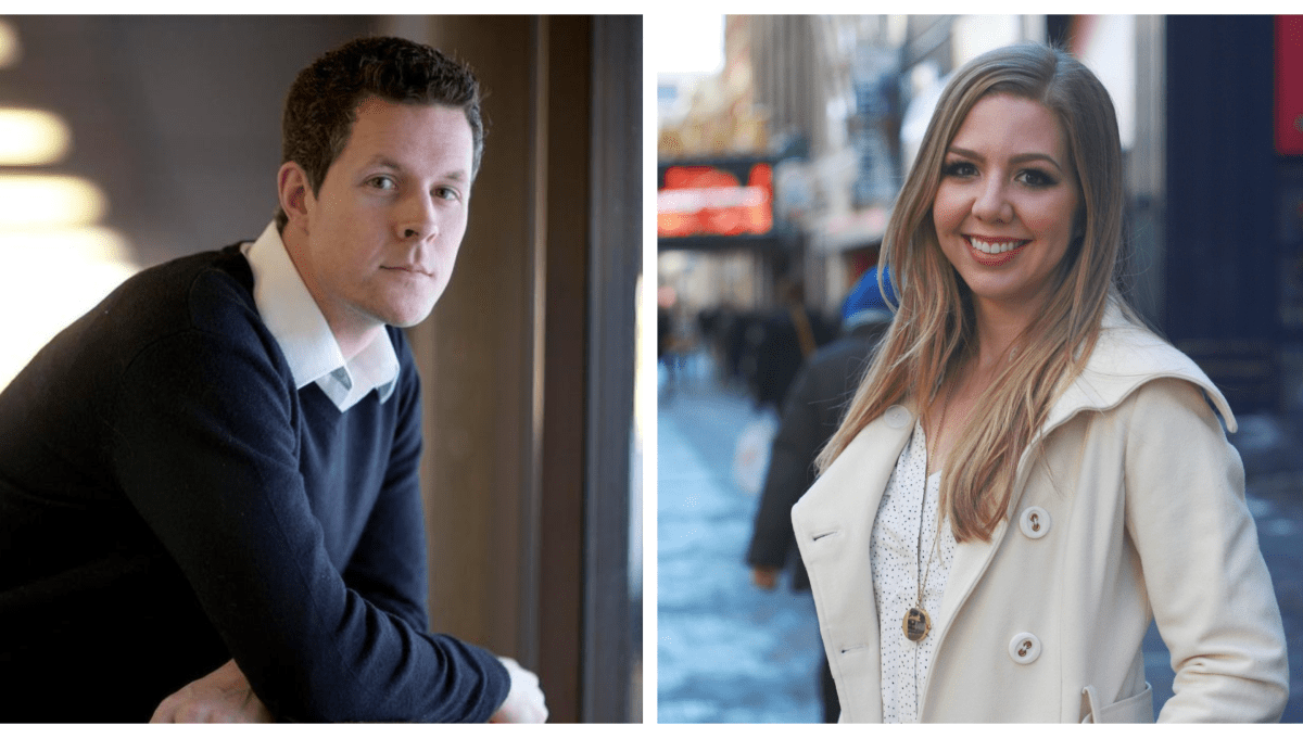 Robb Engen (left) is a a financial adviser and money blogger at Boomer and Echo. Bridget Casey (right) runs the financial literacy website Money After Graduation.