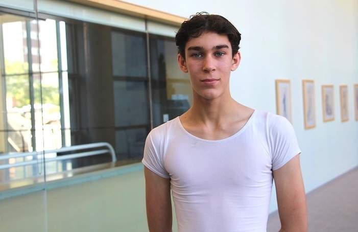 Ethan Rodrigues is a Grade 12 student at Canada’s National Ballet School.