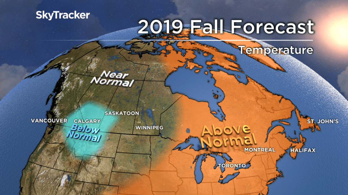 Fall weather forecast: What Canadians can expect from coast to coast - image