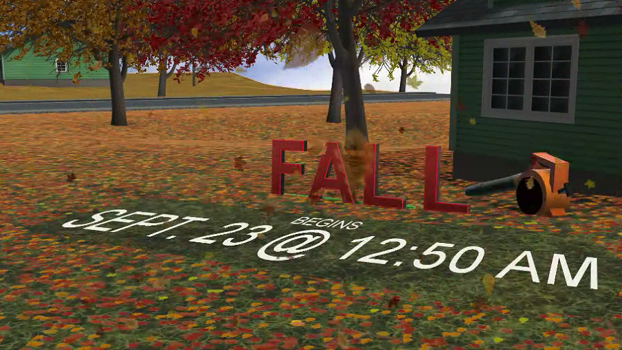 Fall officially begins early Monday morning with lingering clouds and possible showers.