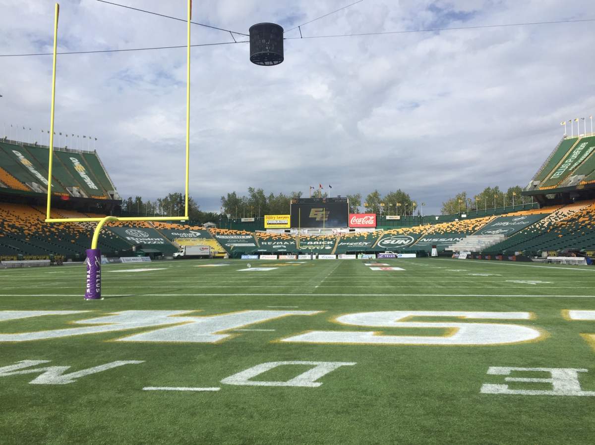 A view of The Brick Field at Commonwealth Stadium from the south end zone on Friday. September 6, 2019.
