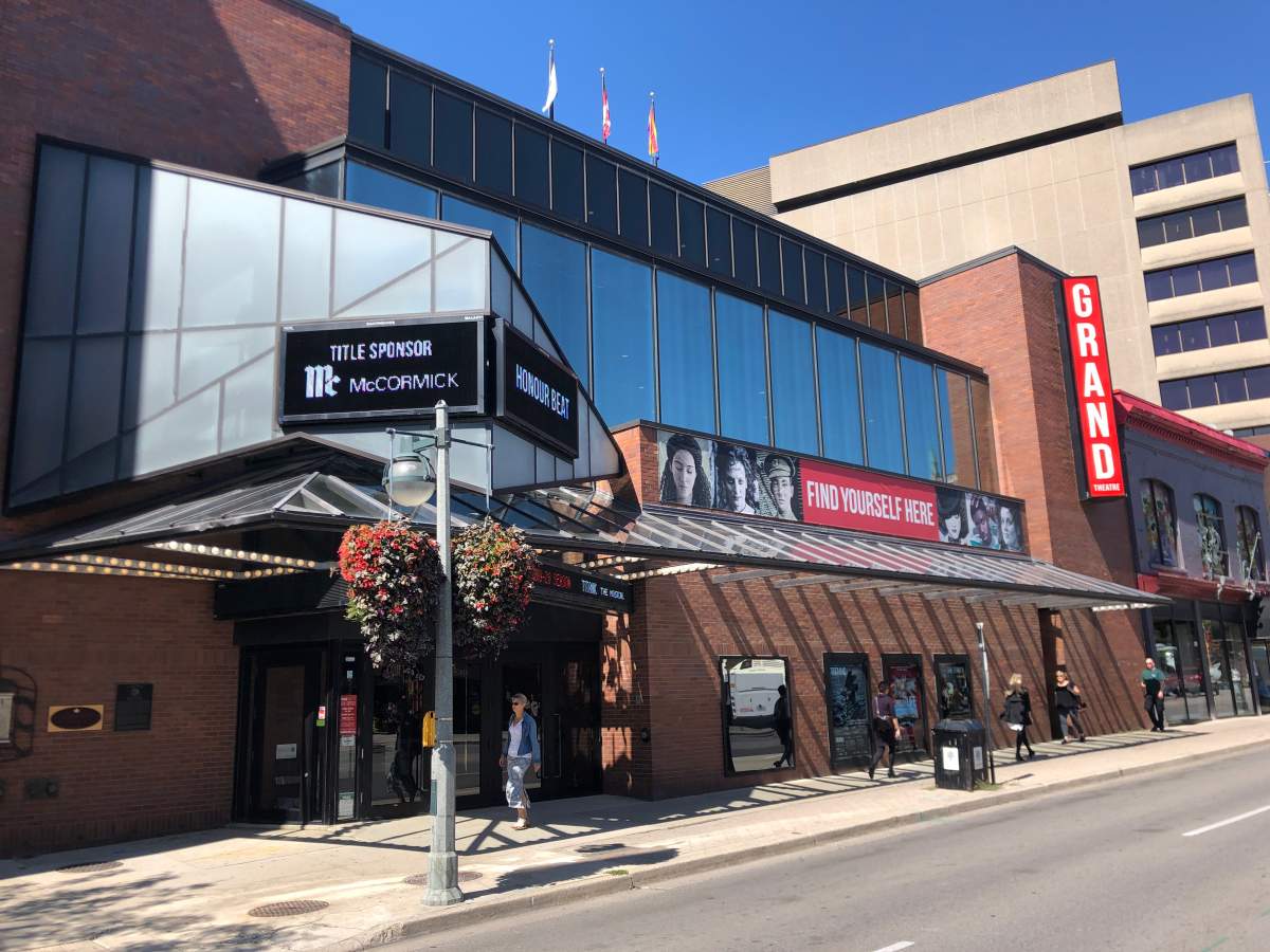 London's Grand Theatre as seen in September 2019.