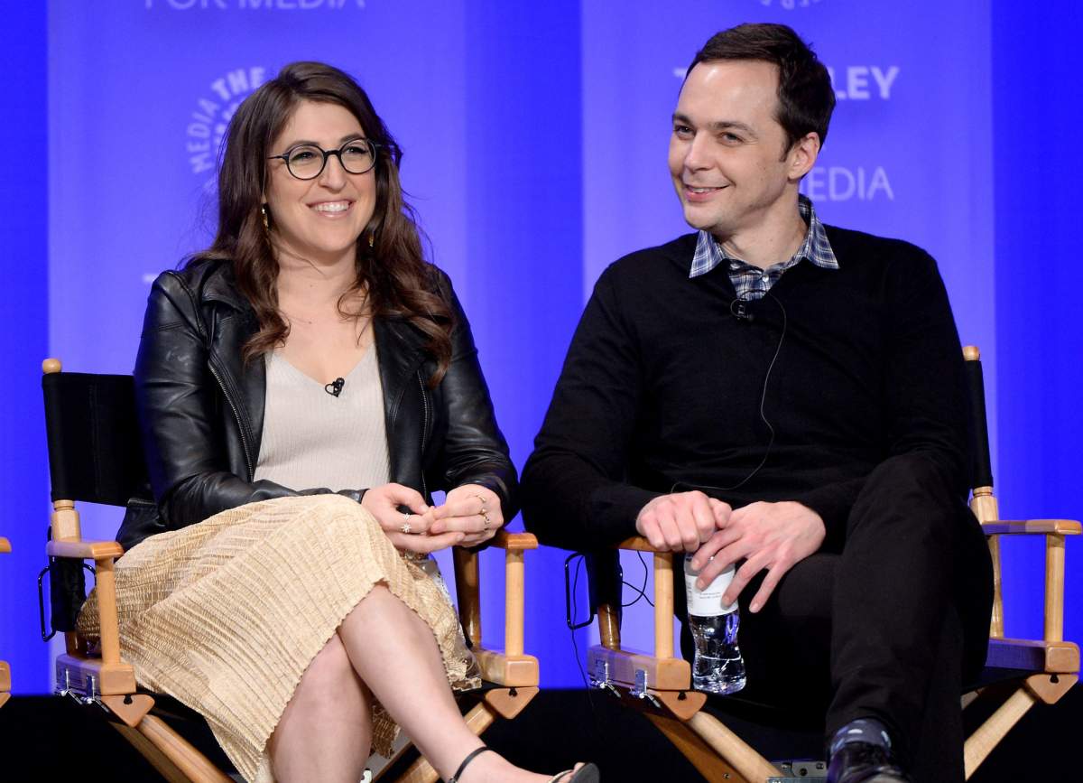 Mayim Bialik and Jim Parsons participate in the Paley Center For Media's PaleyFest 2016 Honouring The Big Bang Theory at The Dolby Theatre on March 16, 2016 in Los Angeles, Calif.